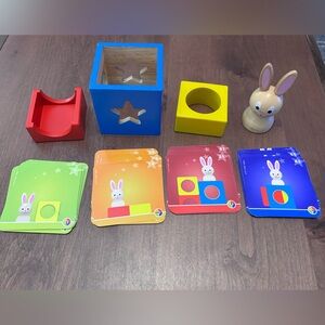 Bunny 3D Wooden Logic Puzzle, 60 challenges